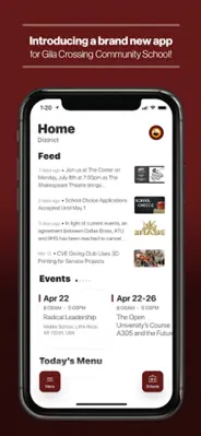 Gila Crossing School android App screenshot 2